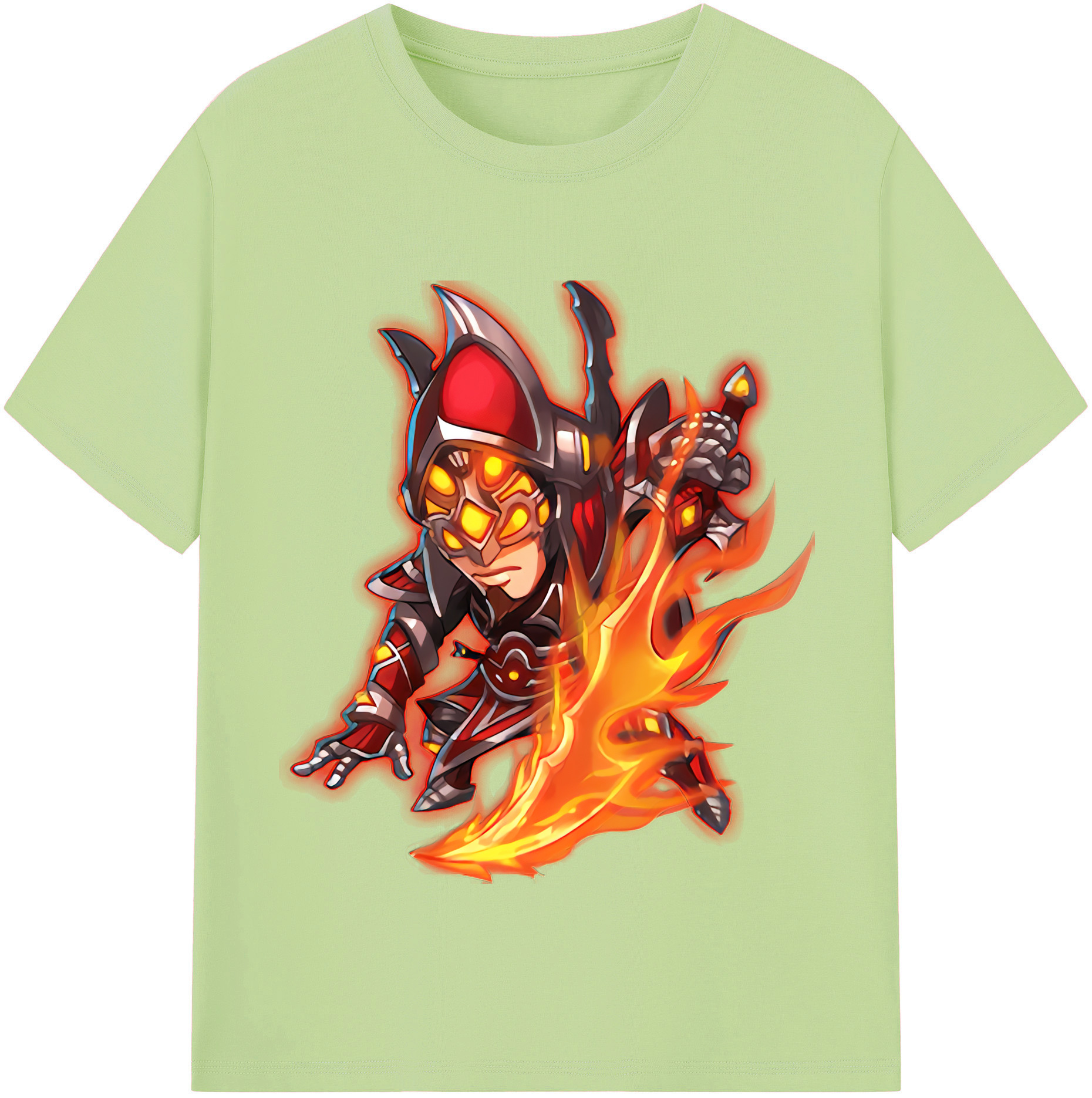 （画像用） リーグ・オブ・レジェンド League of Legends LOL 綿100％半袖Tシャツ（フロントプリント）